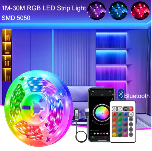 RGB LED Strip - Create a Colorful Atmosphere at Home🌈