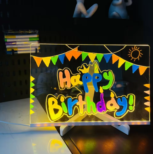 ✍️LED Message Board-Light Up Your Notes & Creativity