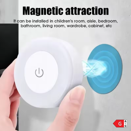 💡LED Touch Light - USB Rechargeable Night Lamp for Home & Bedroom