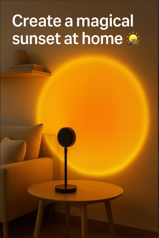 Sunset LED Lamp - Create a Magical Sunset at Home🌇